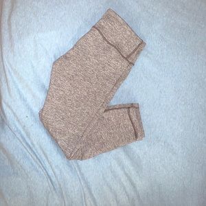 Lululemon grey quarter length- size 4